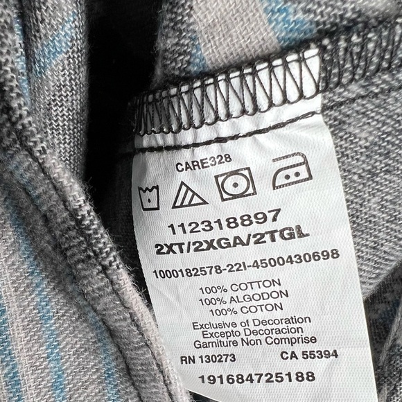 WRANGLER MEN'S RETRO PREMIUM DARK SHADOW JACQUARD FLANNEL - Picture 11 of 15